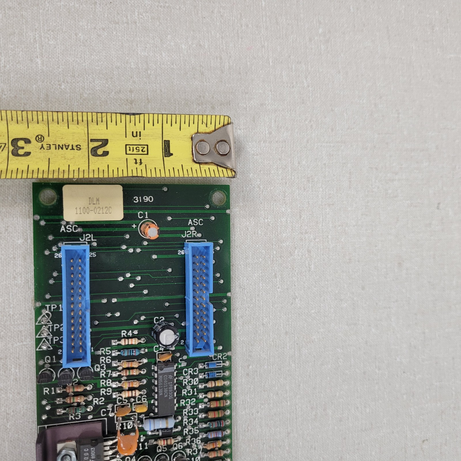 FCI Dual Loop Module 1700-0095 rev B DLM 1100-0212C 94V-0 Ep6 PCB Control Board
