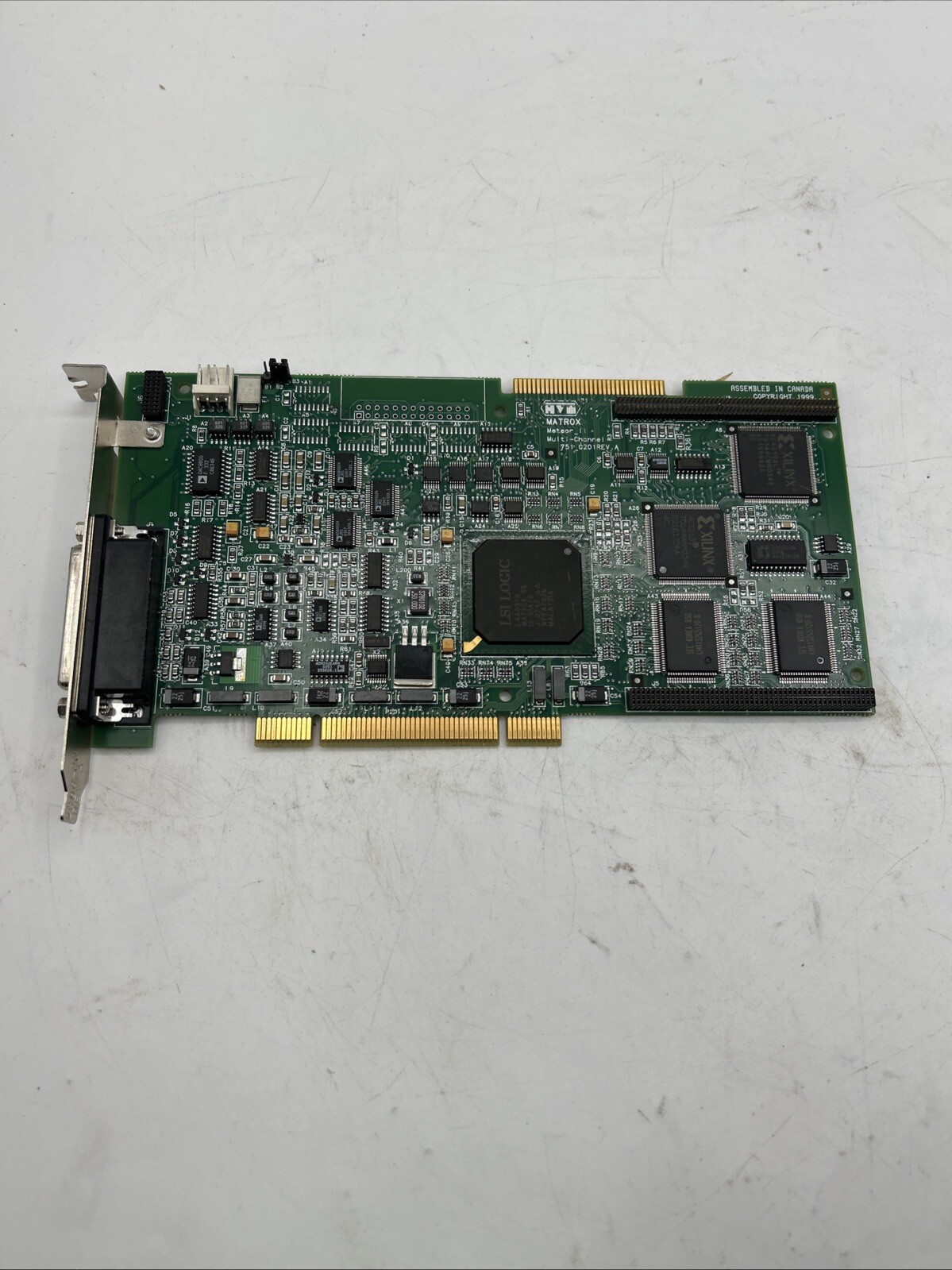 Matrox Meteor2-MC/4 Rev B Frame Graper Card Board PCB 30 Days Warranty See Pics