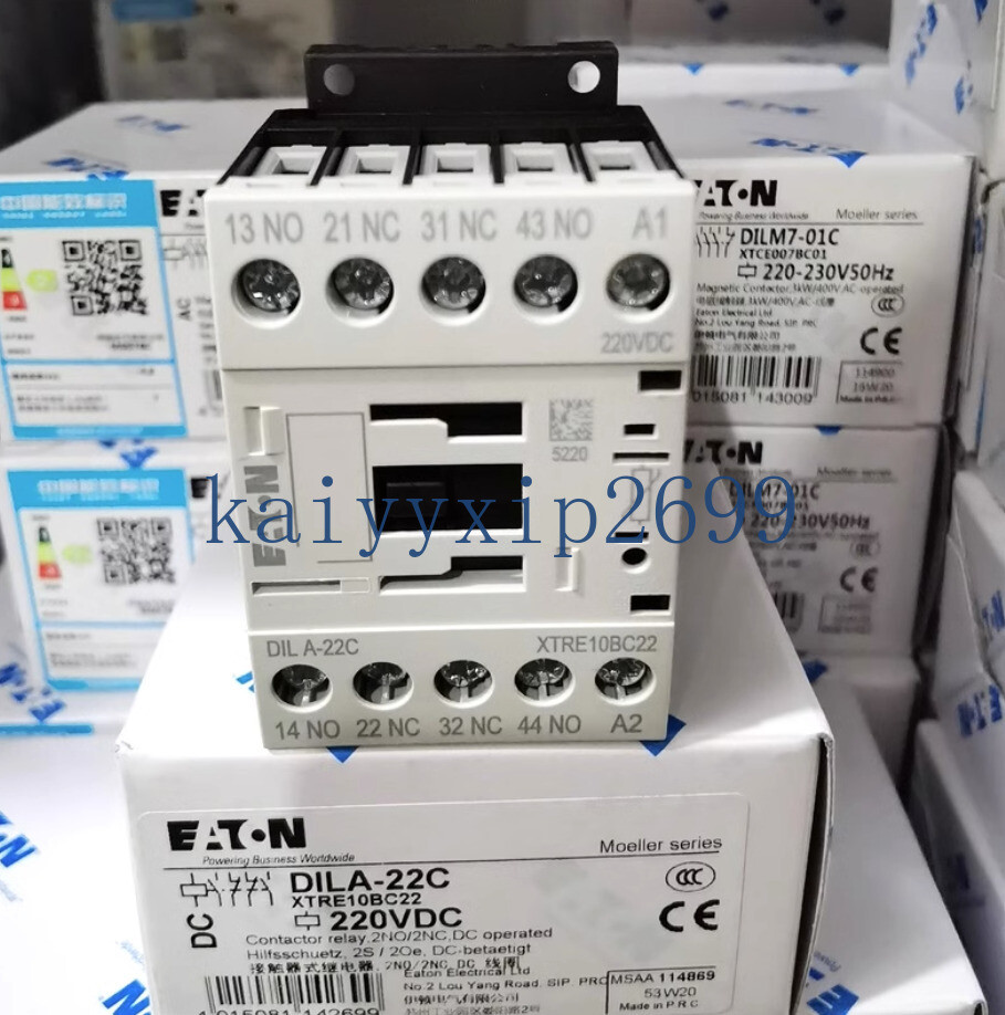 1PC NEW EATON MOELLER Dc contactor DILM9-10 DIL M9-10 DC24V FREE SHIPPING #F0