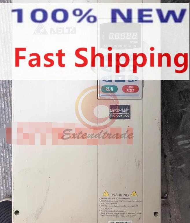 One USED Delta VFD-VE Series Inverter VFD185V43A-2