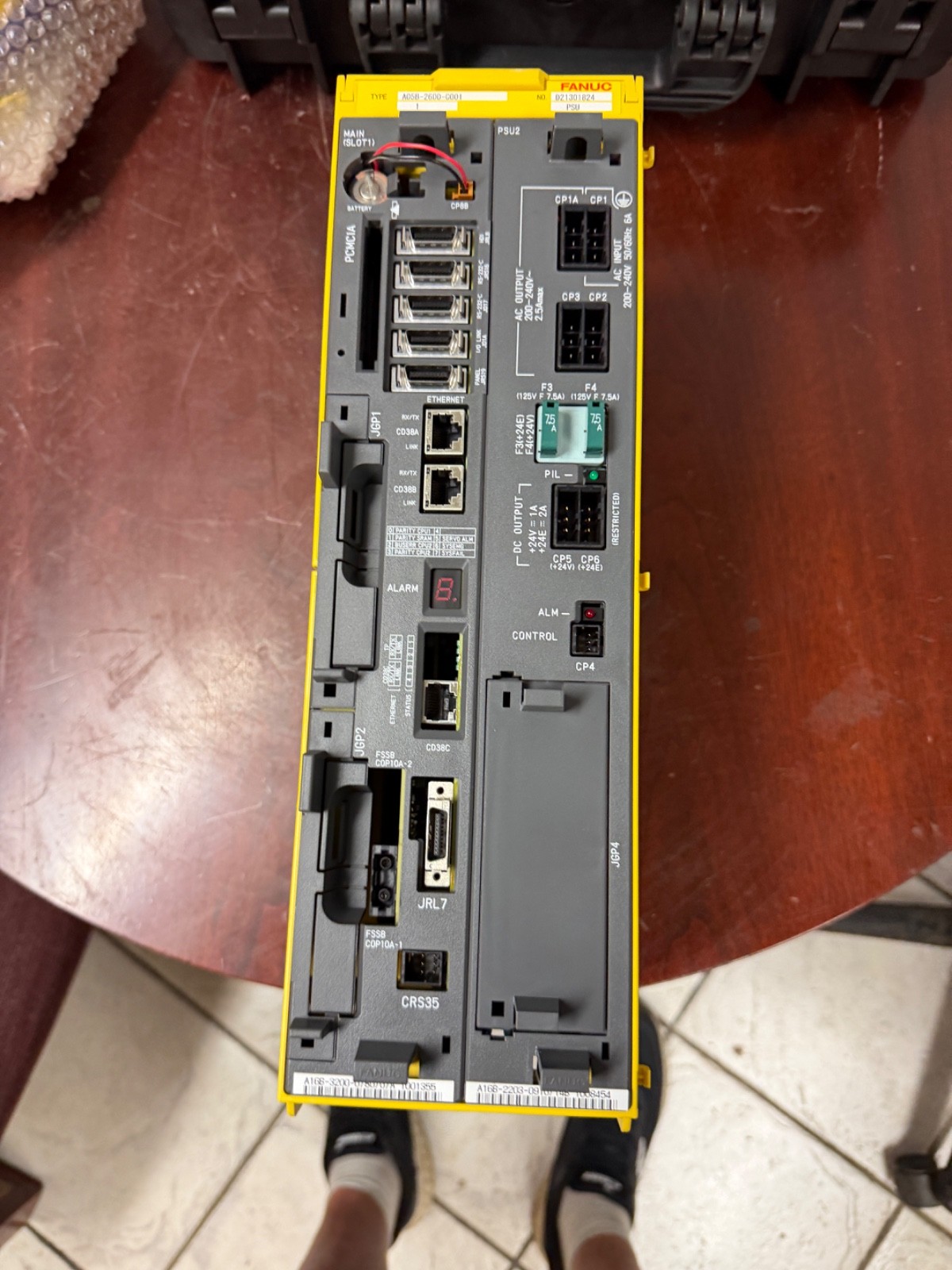 FANUC A05B-2600-C001 W/ A16B-3200-0780/07A & WITH A16B-2203-0910/14B