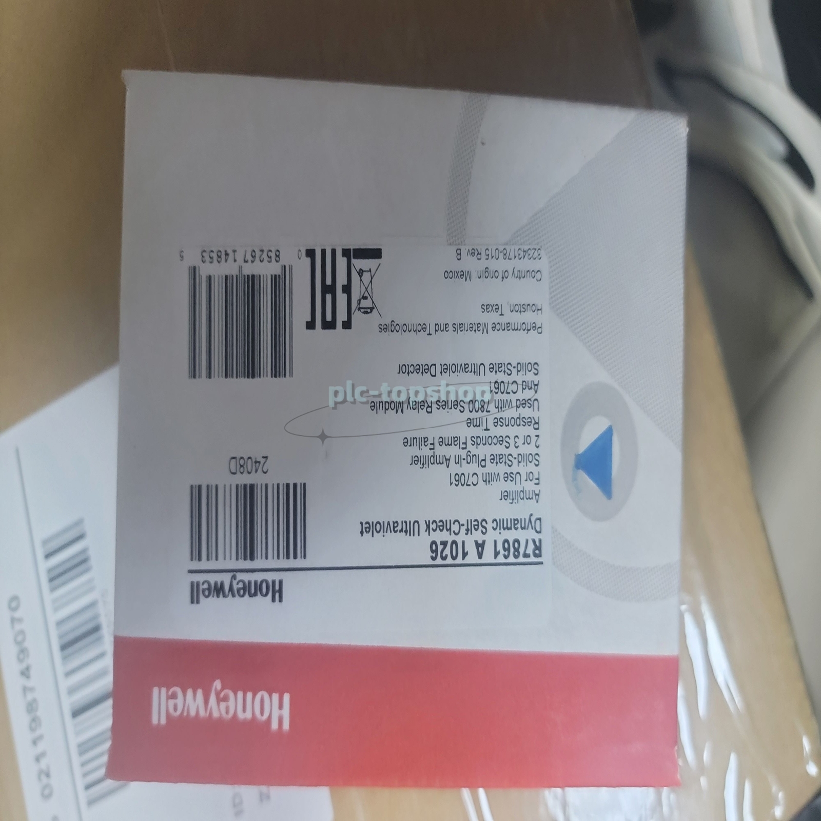 1PC New HONEYWELL R7861A1026 Ultraviolet Flame Amplifier In Box PLC