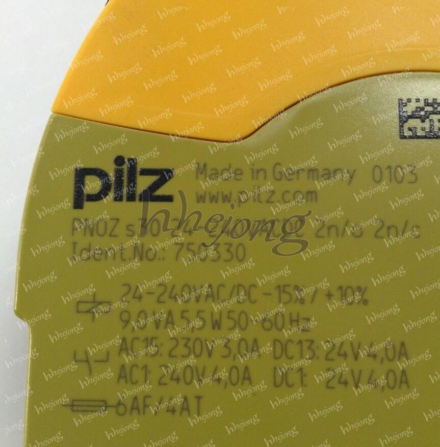 1PC New Pilz PN0Z s30 24-240VACDC 2n/o 2n/c 750330 safety relay