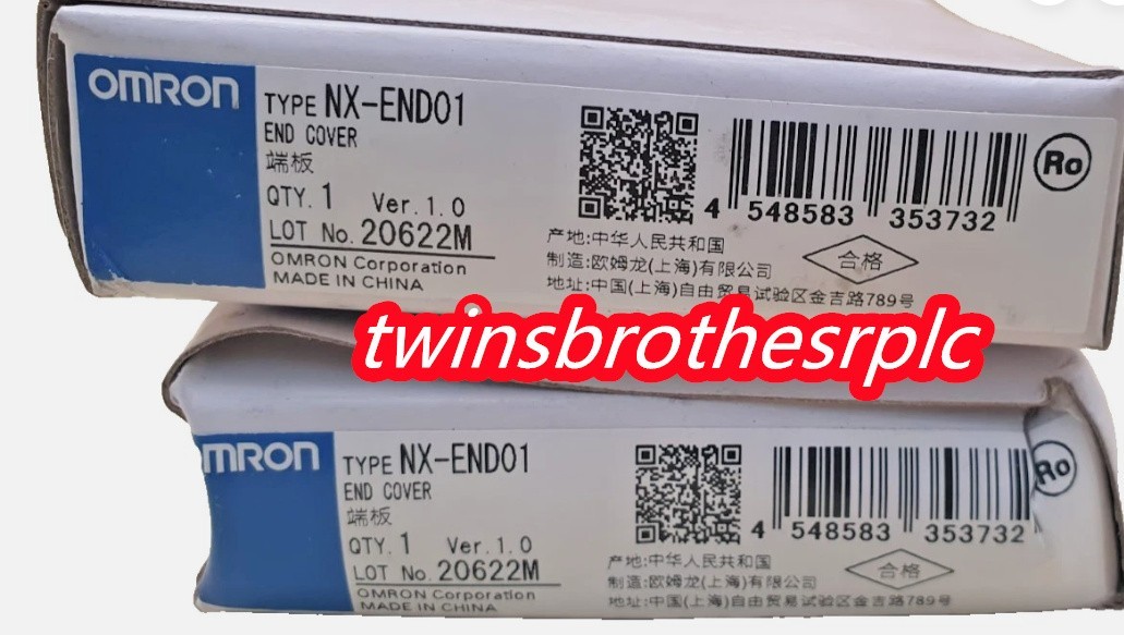 Original OMRON NX-END01 NXEND01 End Cover New In Box fast shipping