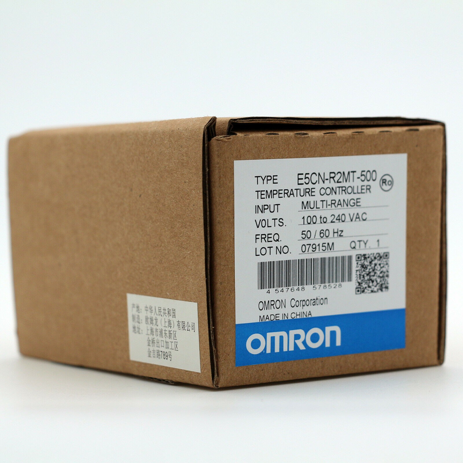 One New In Box OMRON E5CN-R2MT-500 Temperature Controller 100-240VAC US Free TAX