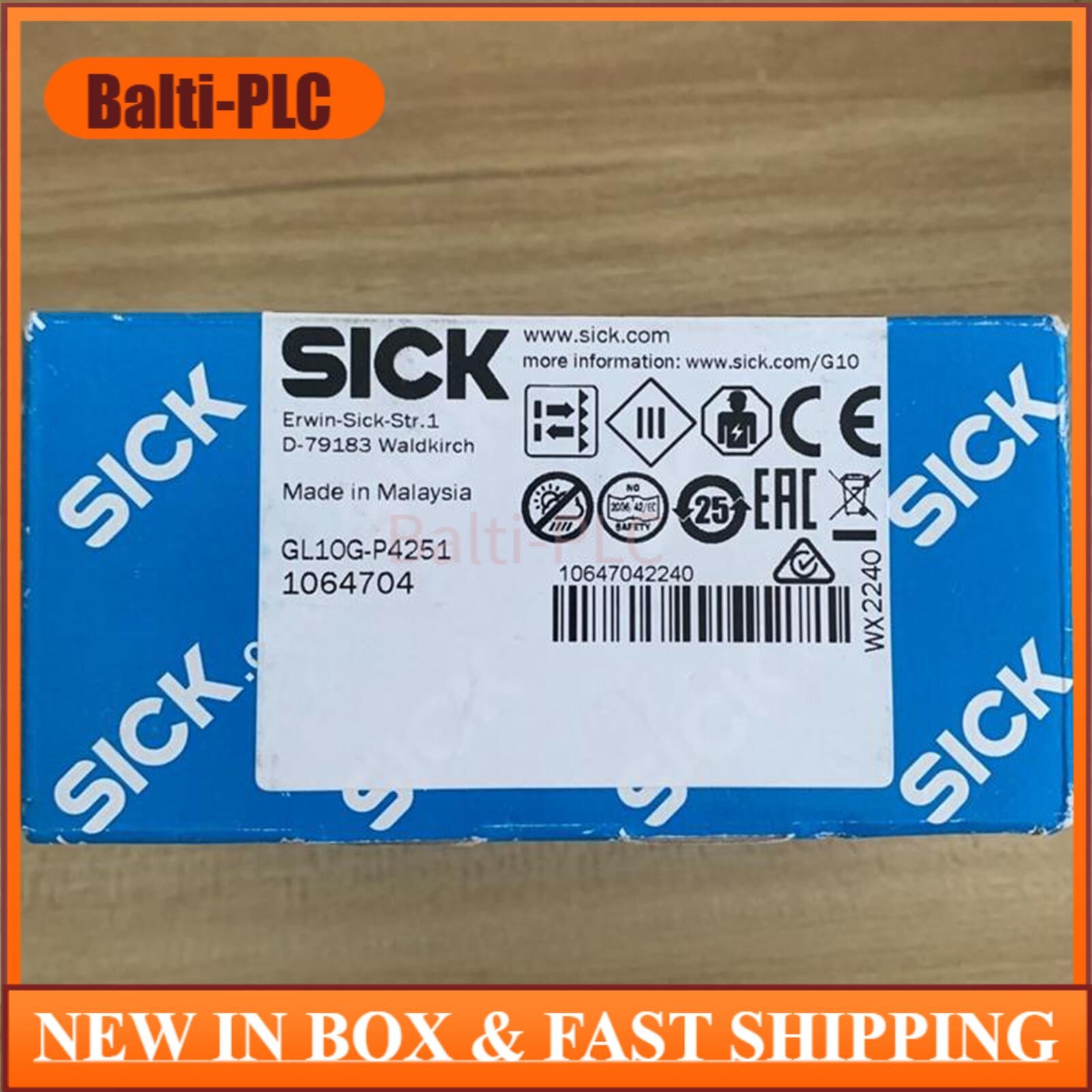 1PC New SICK GL10G-P4251 Photoelectric Switch GL10GP4251 Free Shipping