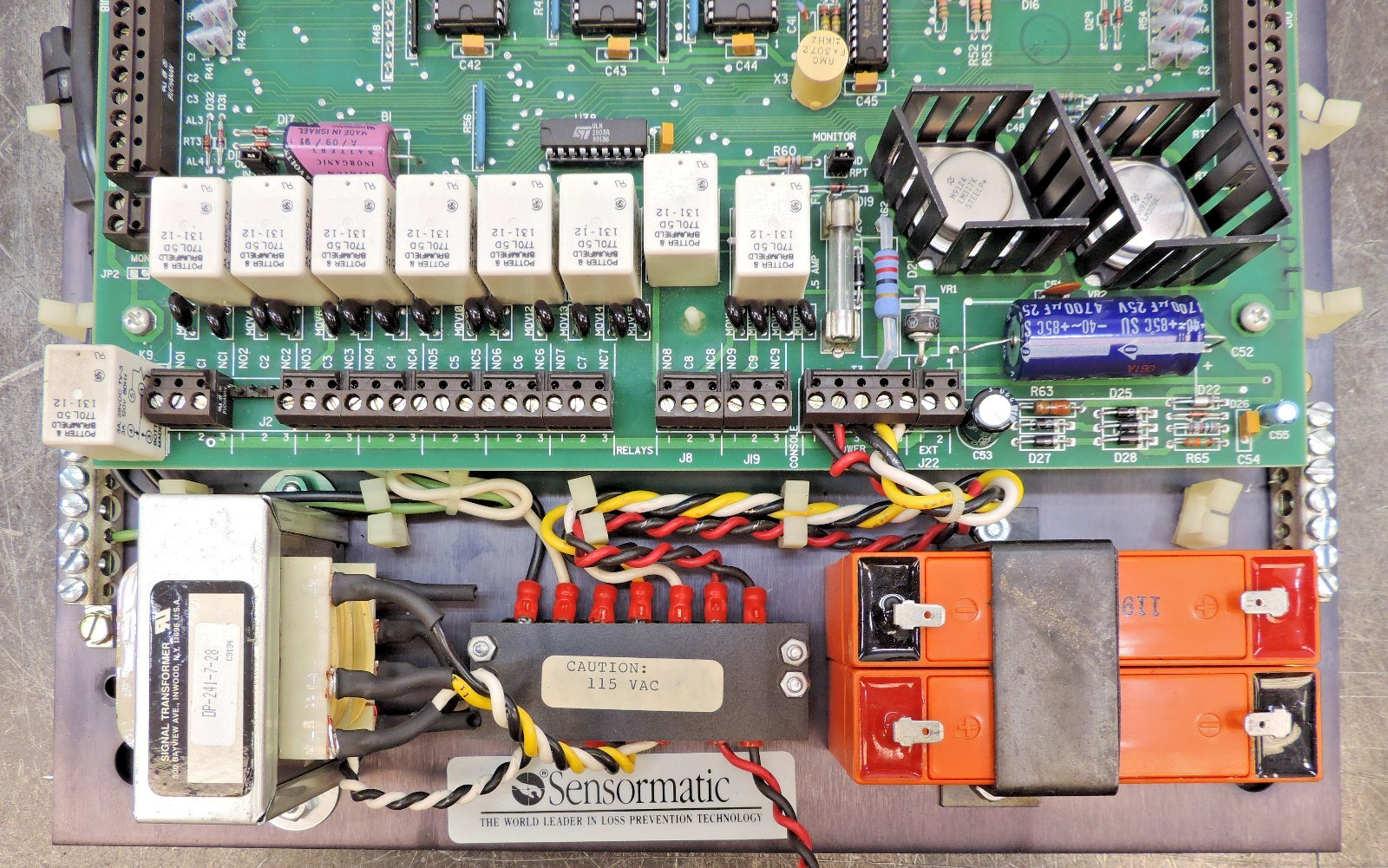 Sensormatic Continental Instruments 170-1085 Rev H Security Board