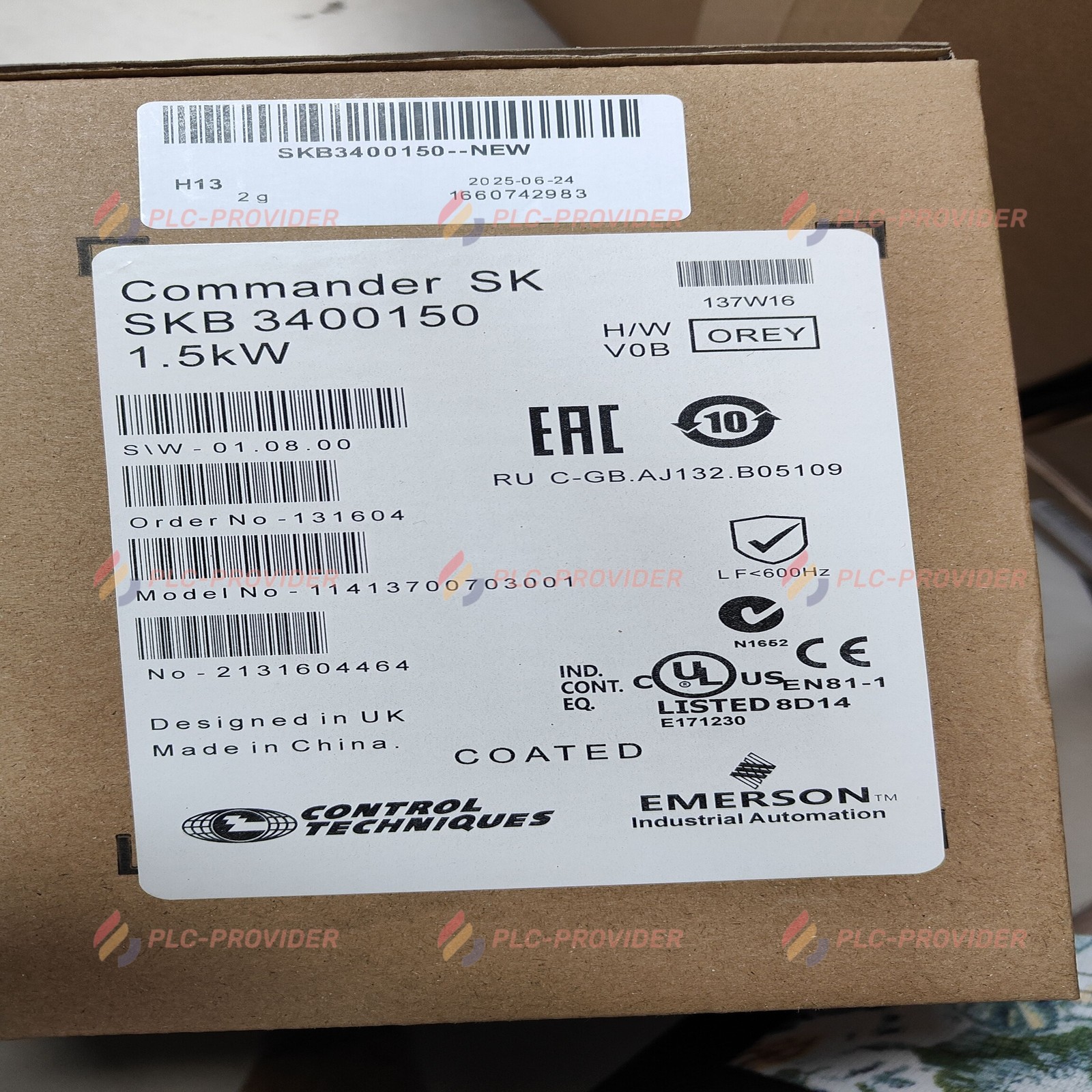 1PC SKB3400150 New Sealed Emerson US LOCAL STOCK