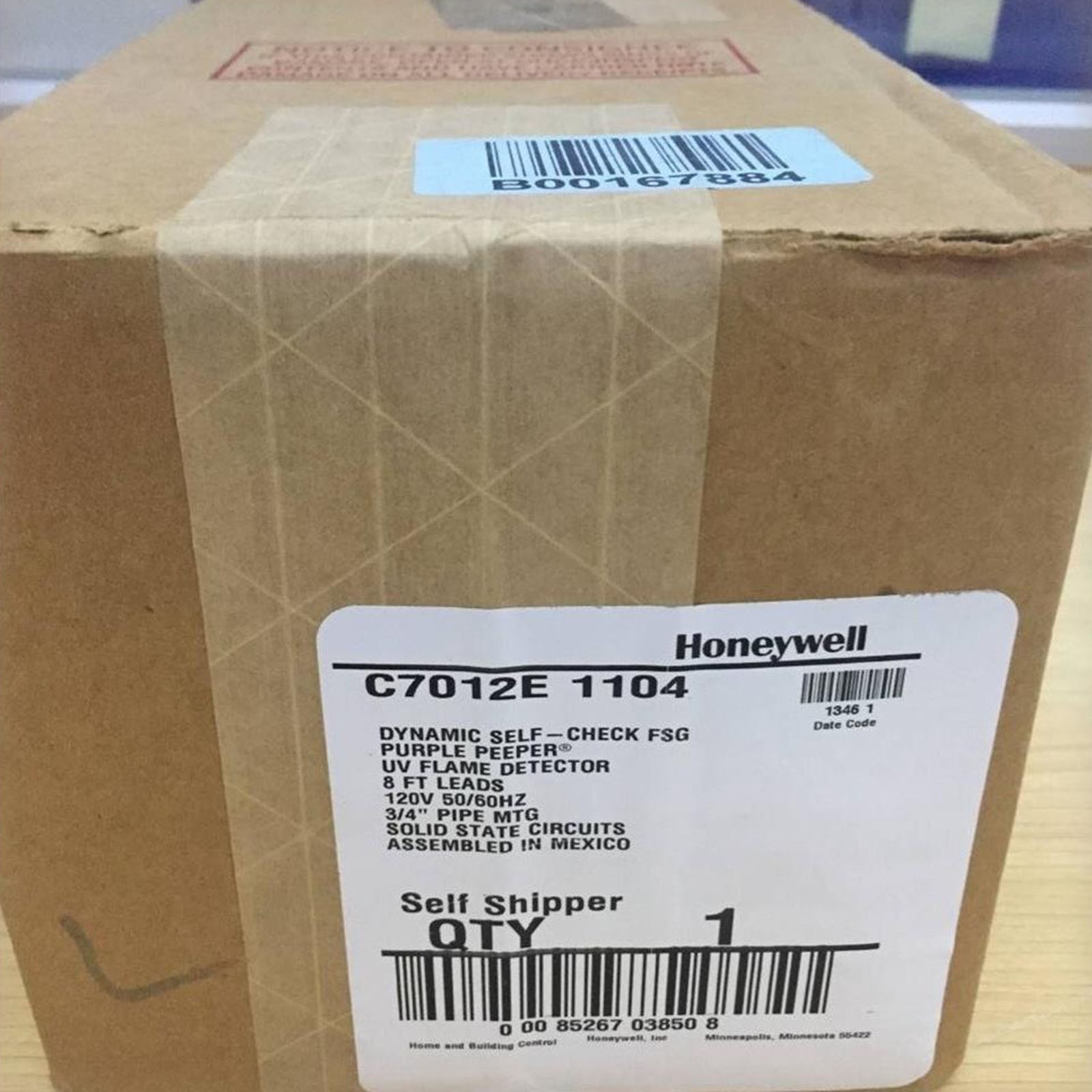 Honeywell 1PCS New C7012E1104 Flame Detector Tube C7012E 1104 Fast Shipping #SF