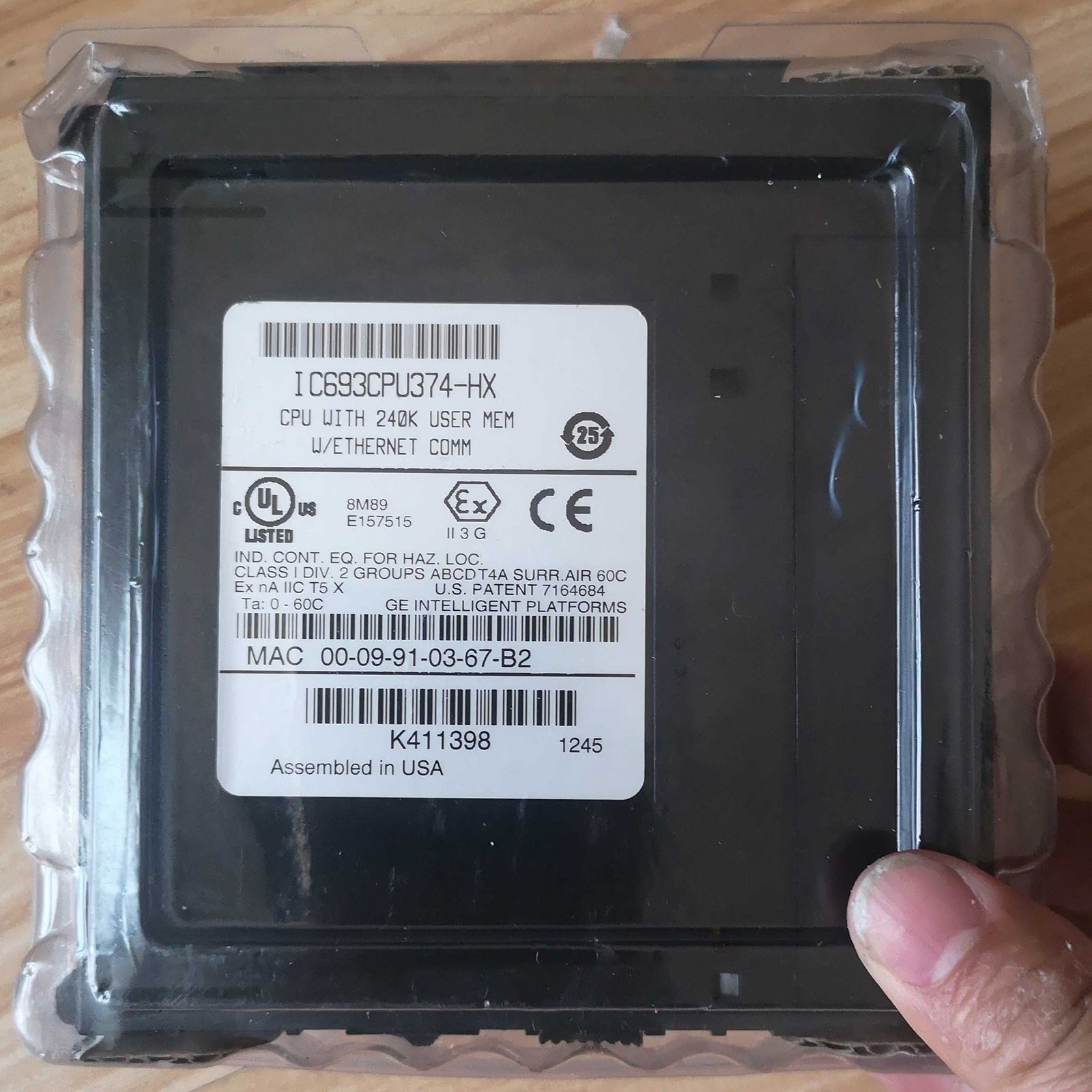 1PC New GE FANUC IC693CPU374-HX Module Sealed