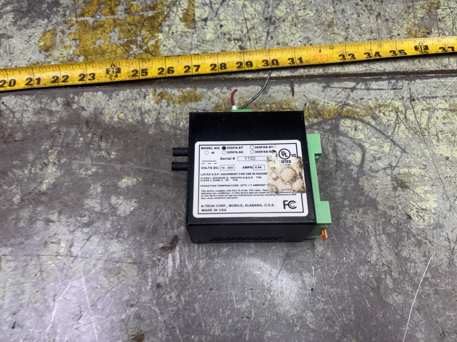 N-TRON Ethernet Switch 10-30V 305FX-ST