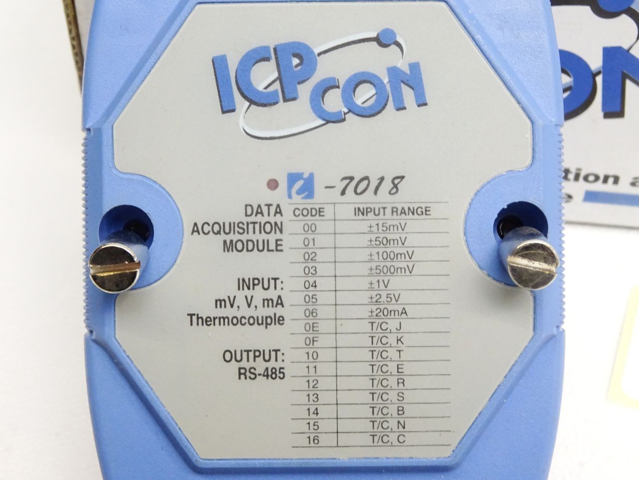 ICP con i-7018 8-Channel Analog Input Module/Mint Condition Original Packaging