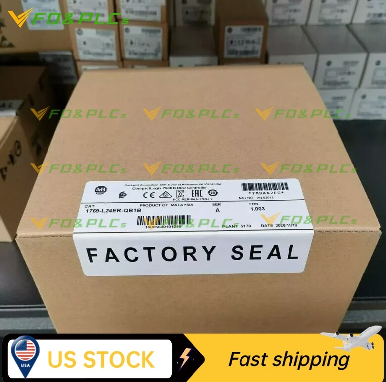 Allen Bradley 1769-L24ER-QB1B CompactLogix Contoller 1769L24ERQB1B