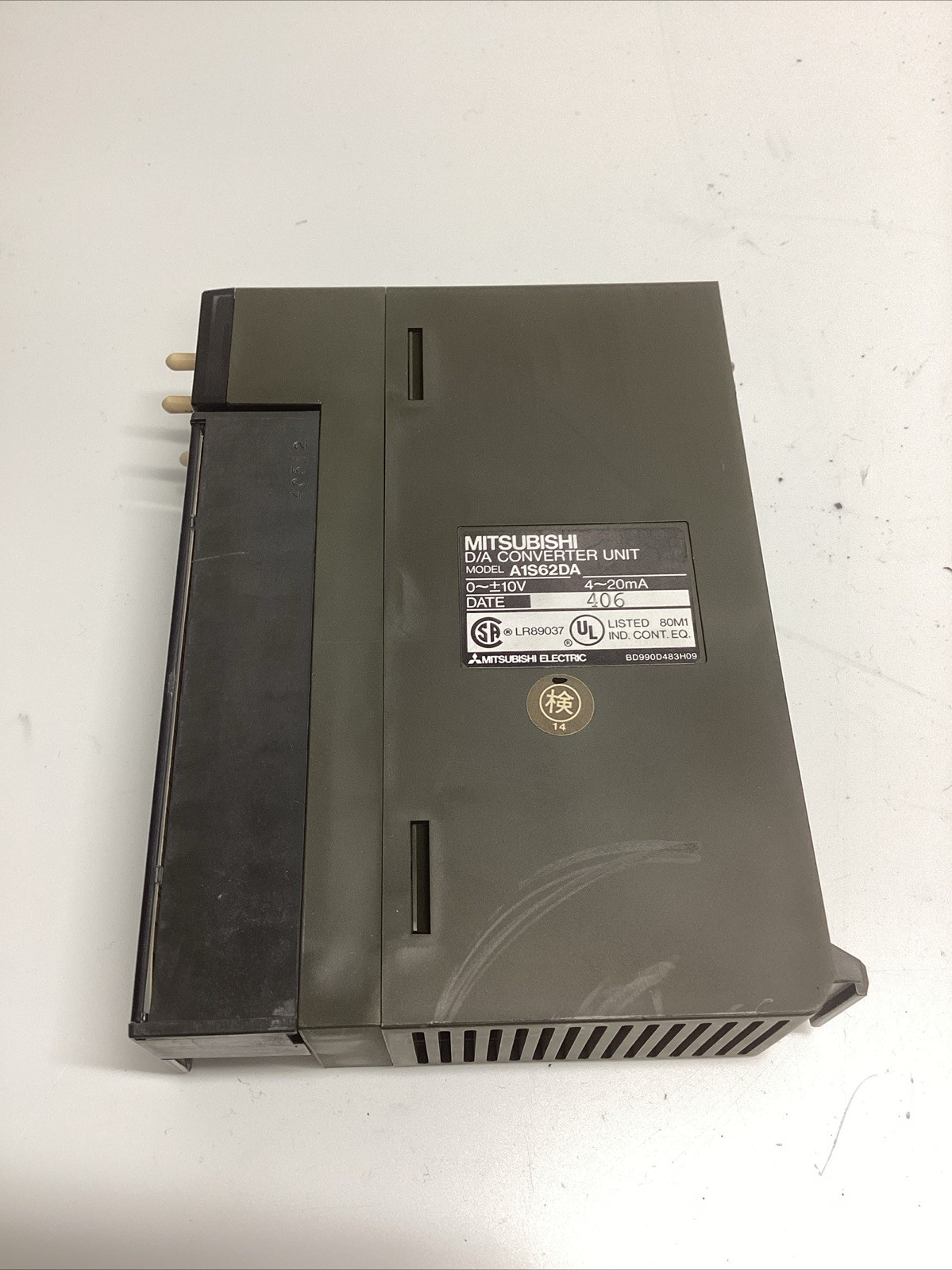 Mitsubishi D/A Converter Unit A1S62DA. V-459