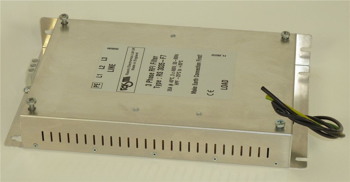 Rasmi 3 Phase RFI Filter, RS 3035-F7,RS3035-F7