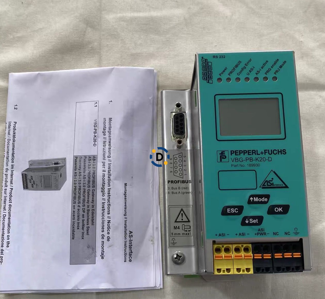 New VBG-PB-K20-D bus coupler