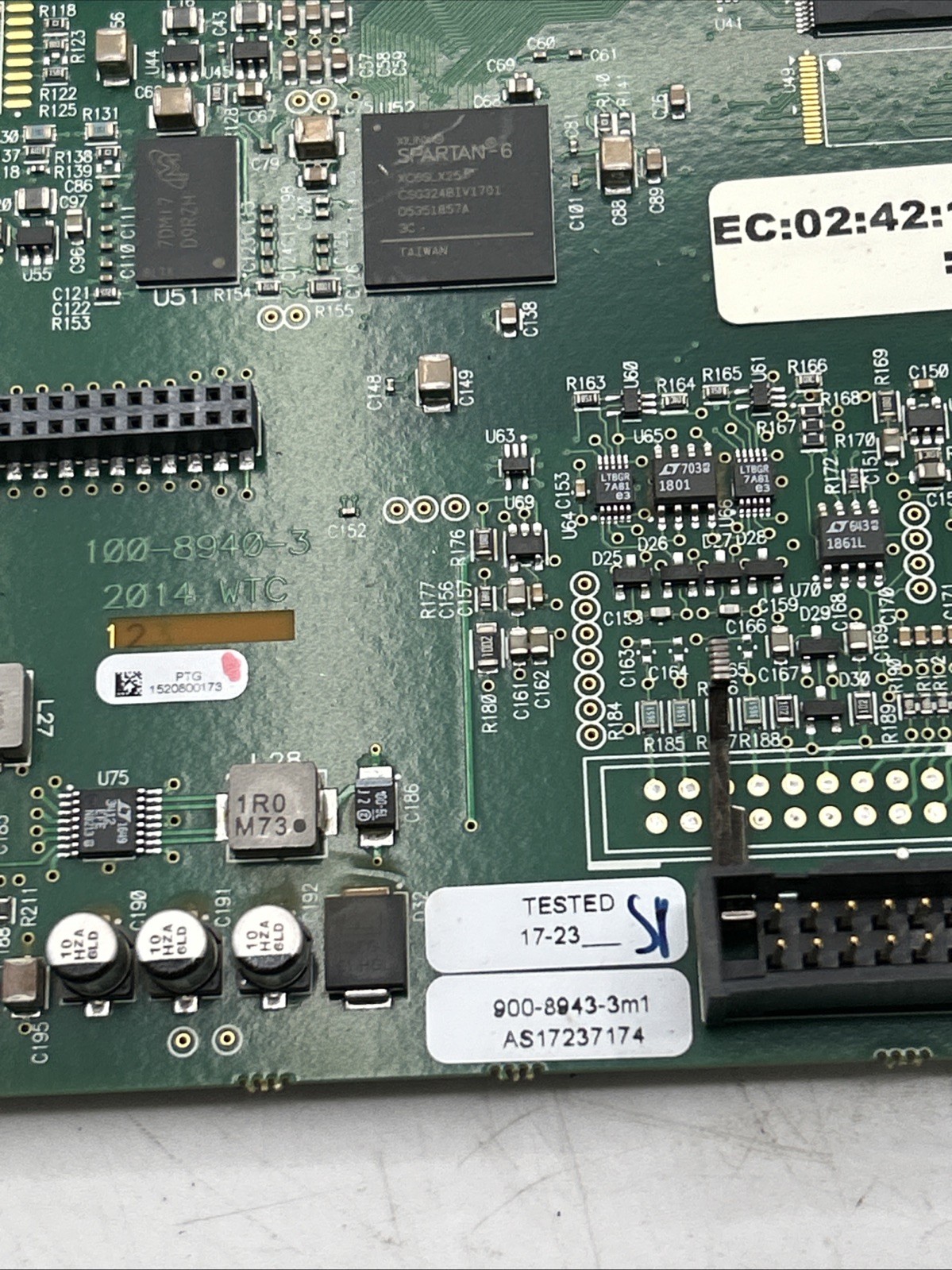 WTC 900-8943-3M1 Board See Pics 30 Day Warranty