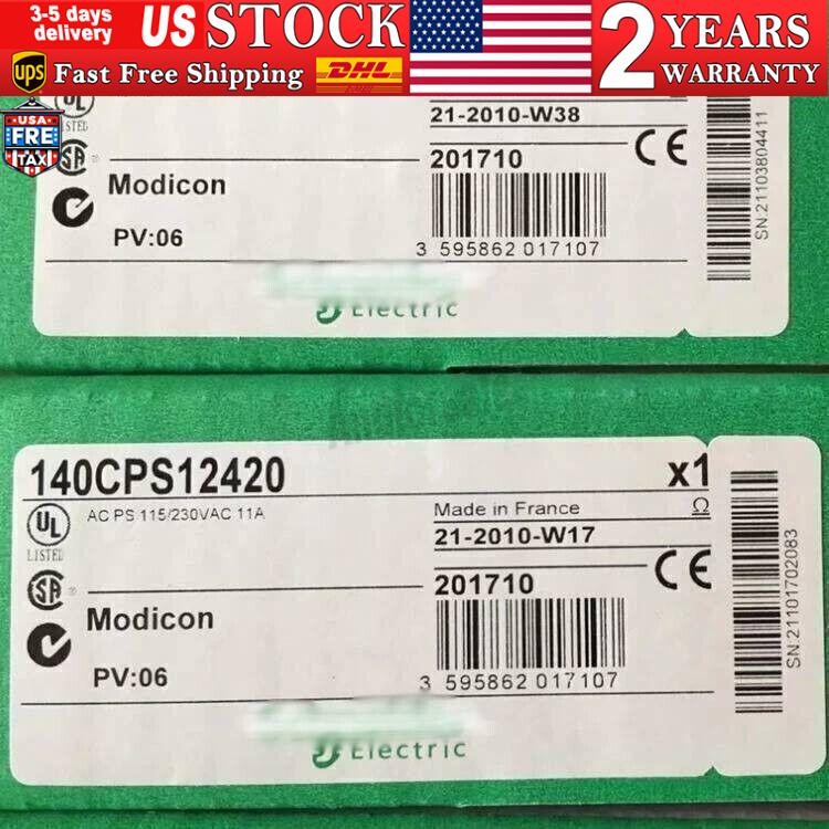 Schneider Electric 140CPS12420 Modicon 140CPS12420 NEW 1pcs