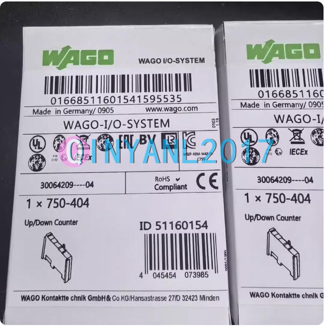 1PCS New Wago 750-404 PLC Module