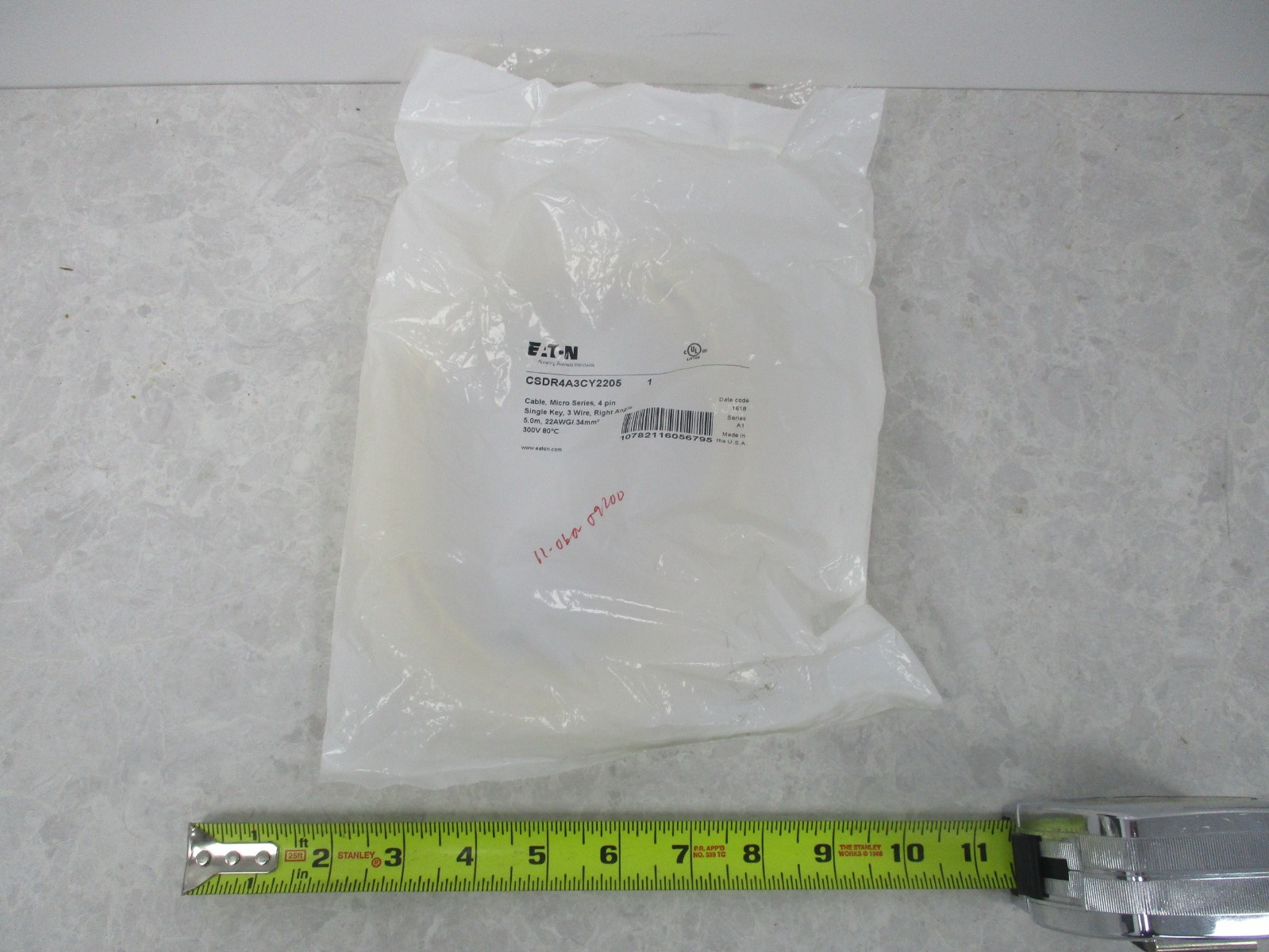 EATON CSDR4A3CY2205 CABLE, 4 PIN, IA0261