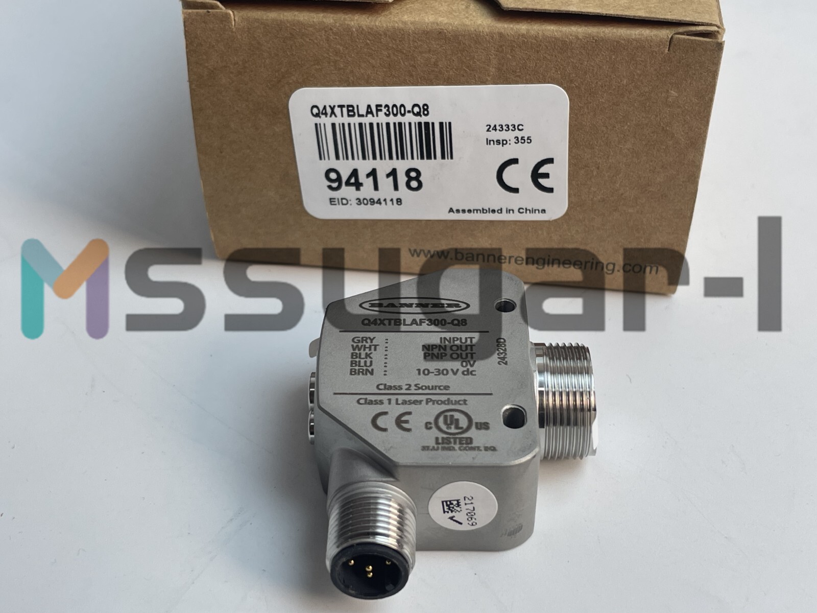 Q4XTBLAF300-Q8 1PCS brand new BANNER Q4XTBLAF300-Q8 Fast delivery