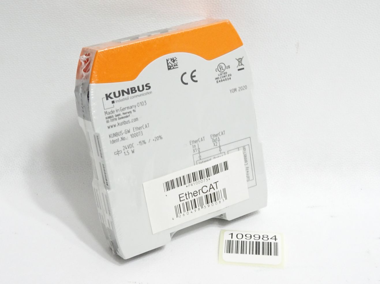 Kunbus Kunbus-GW EtherCAT 100073 Gateway/New Original Packaging