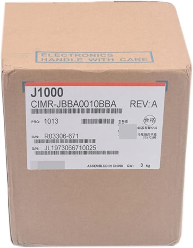 CIMR-JBBA0010BBA 1PCS Yaskawa CIMRJBBA0010BBA Inverter 1.5KW J1000 Fast Delivery