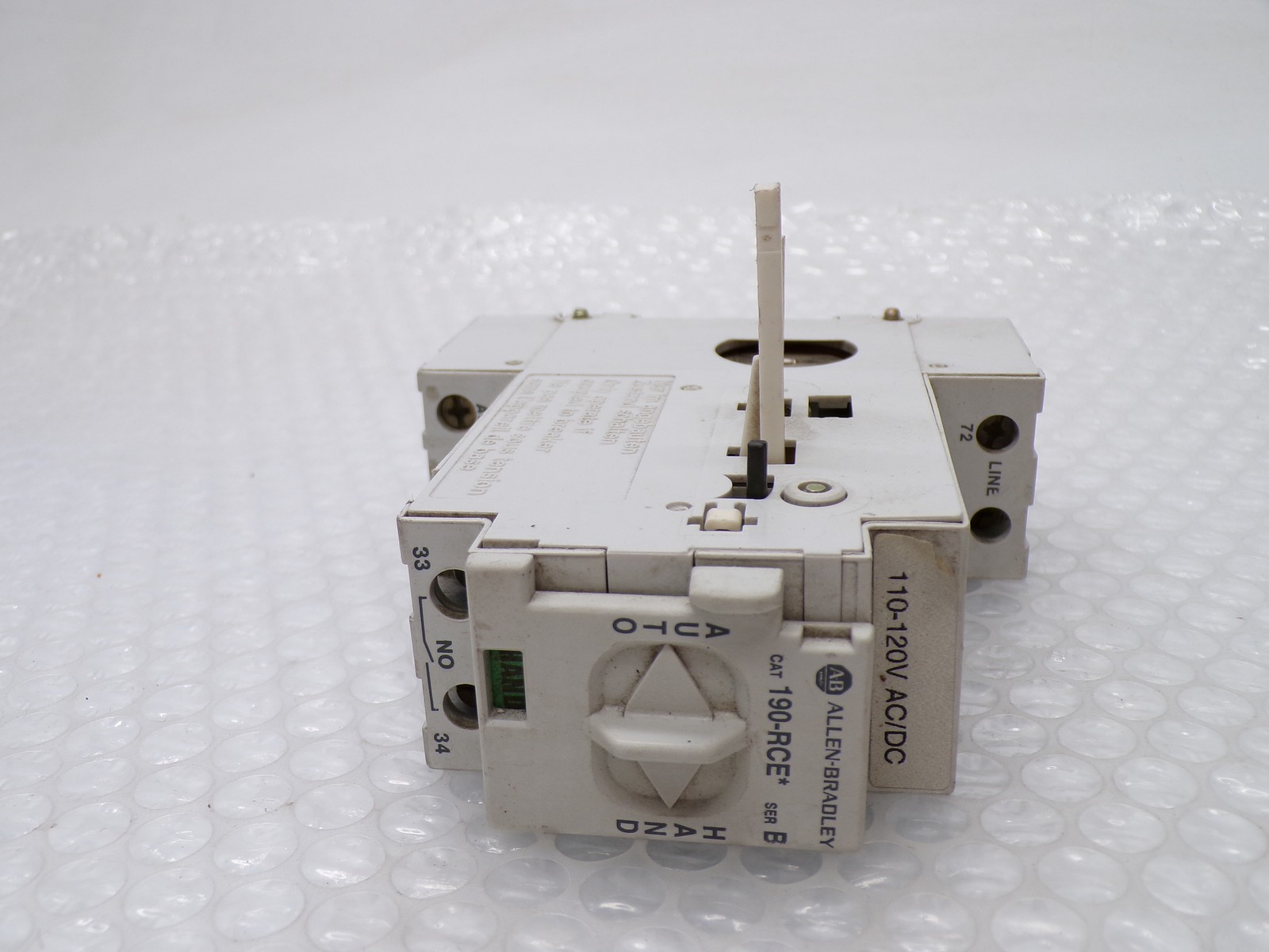 ALLEN BRADLEY 190-RCED SER.B NSNP
