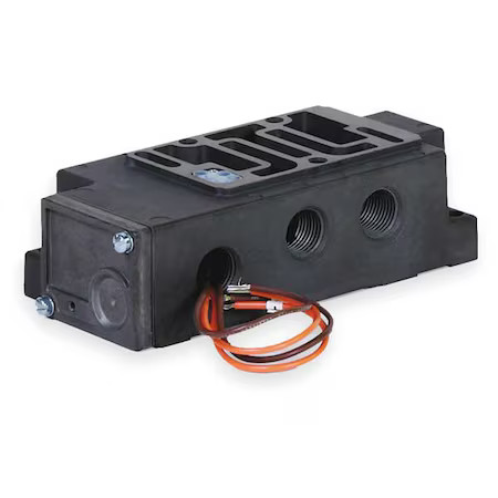 Numatics 203-494 Subbase, 7 1/4 In L, 3 3/8 In W
