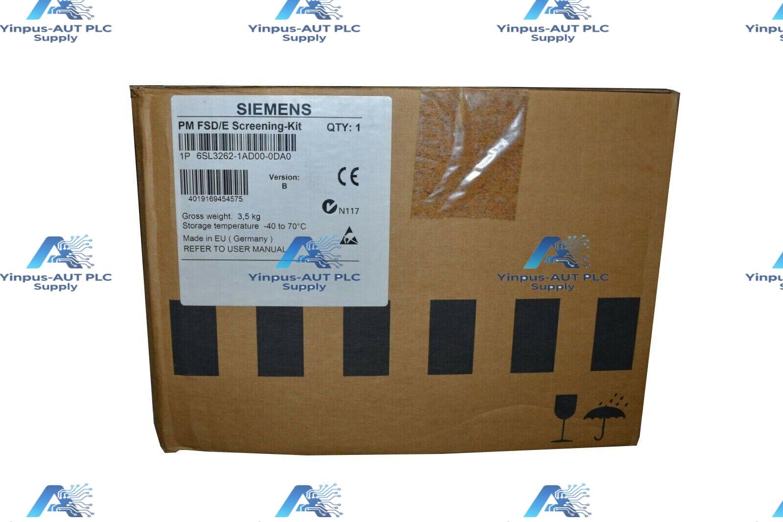 6SL3262-1AD00-0DA0 SINAMICS SHIELD CONNECTION POWER MODULE 6SL3262-1AD00-0DA0