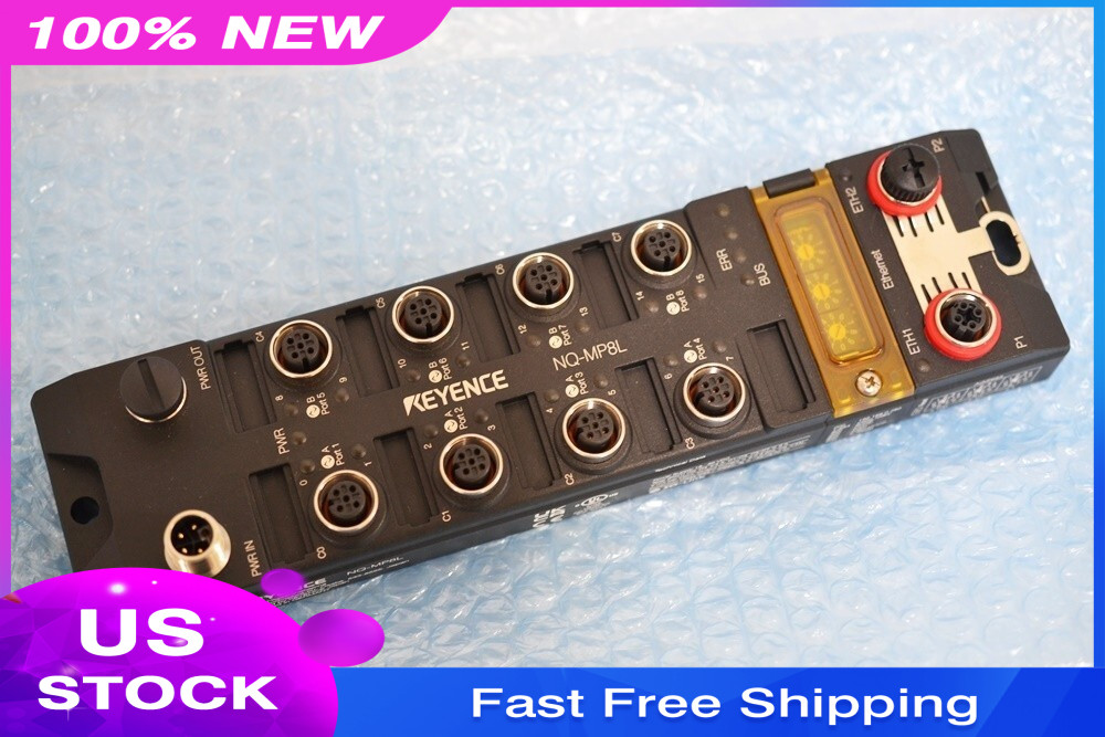 Keyence NQ-MP8L Multi-Protocol Master Module Compatible IO-Link US Free TAX