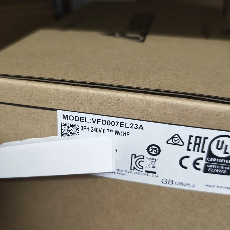 1PC New Delta VFD007EL23A 0.75KW Inverter 220V DHL Express delivery