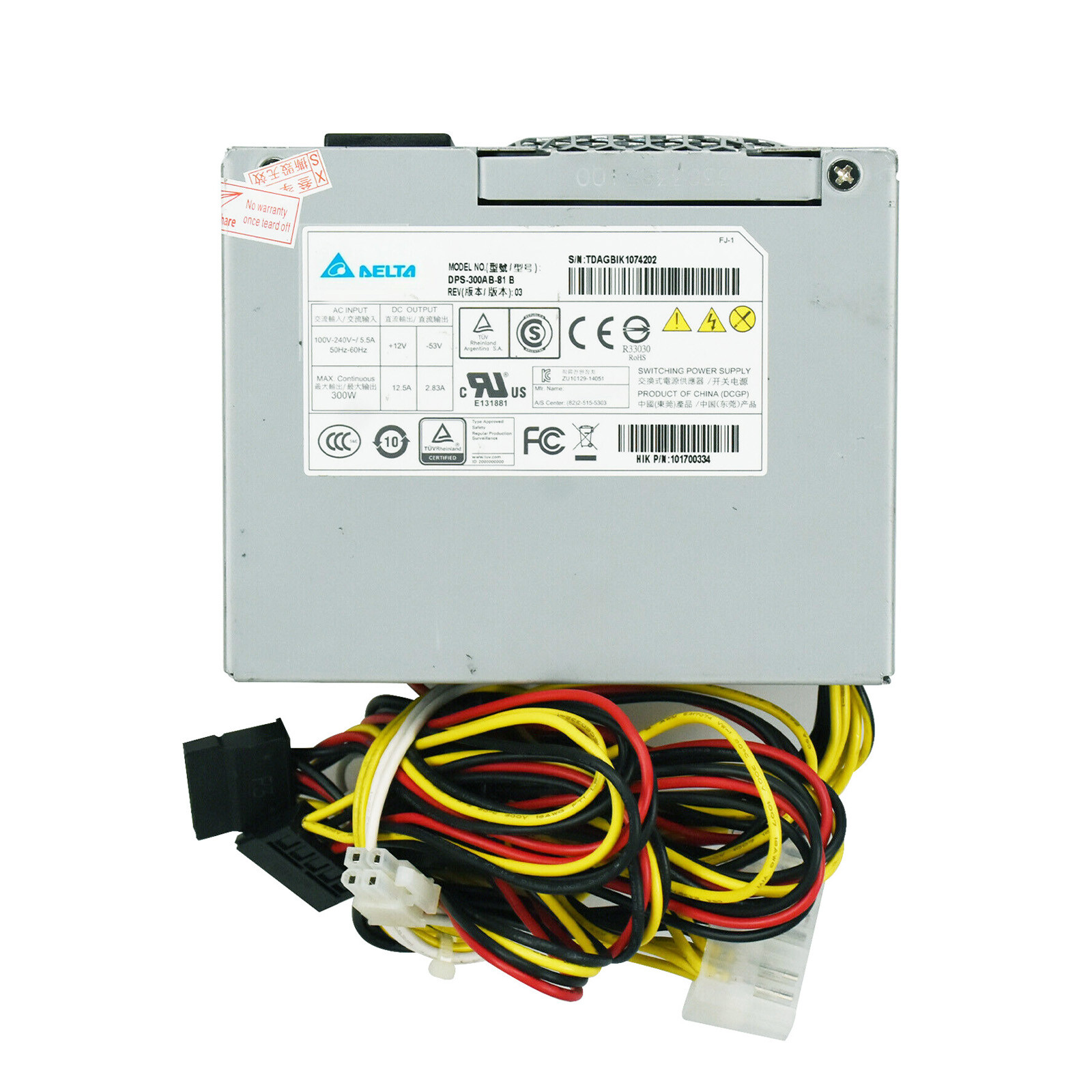 New In Box DELTA DPS-300AB-81B Hard Disk Recorder Power Supply