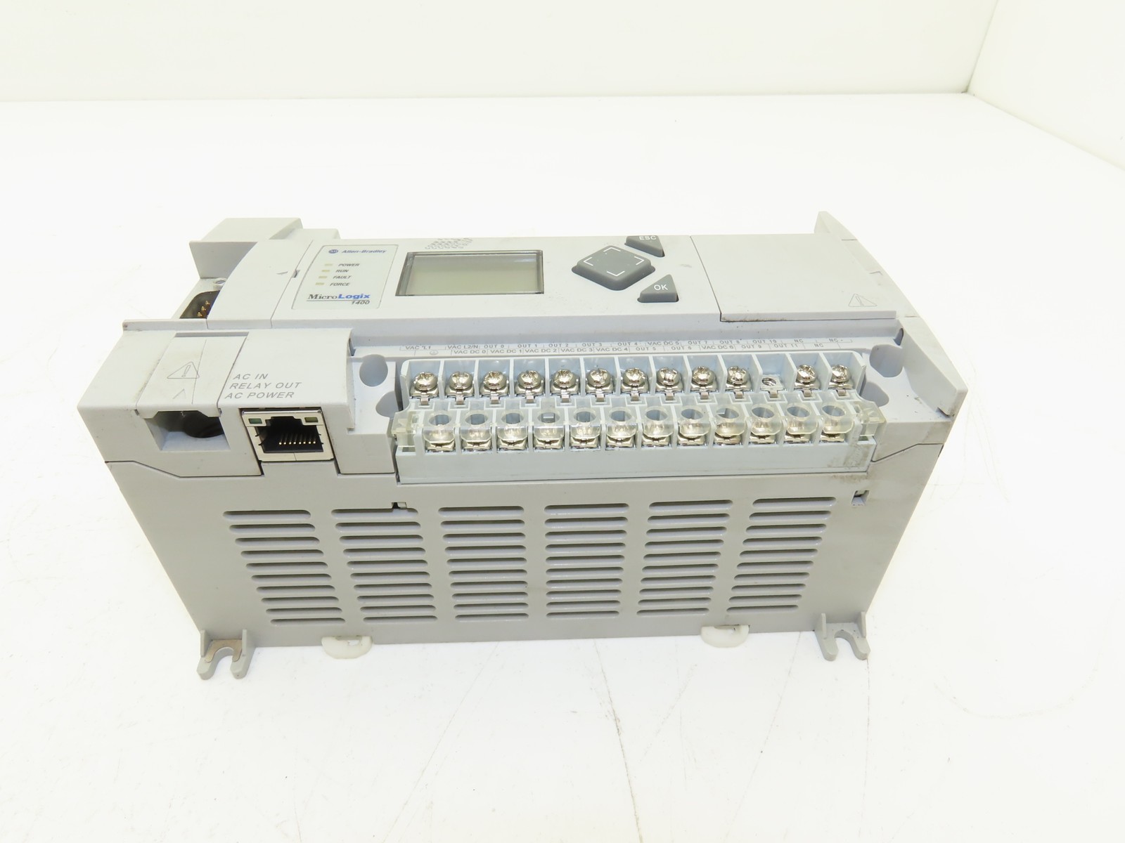 Allen Bradley 1766-L32AWA MicroLogix 1400 Controller Module 32 Point Ser B FW 15