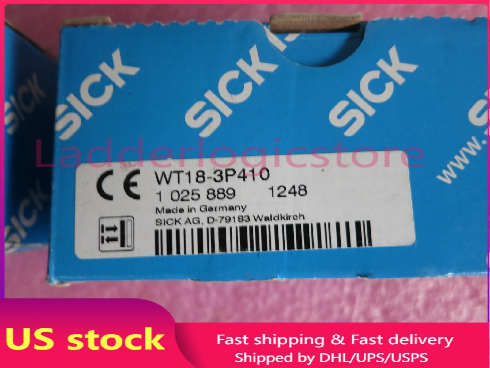 SICK WT18-3P410 Photoelectric Sensor New One WT183P410 Expedited Shipping