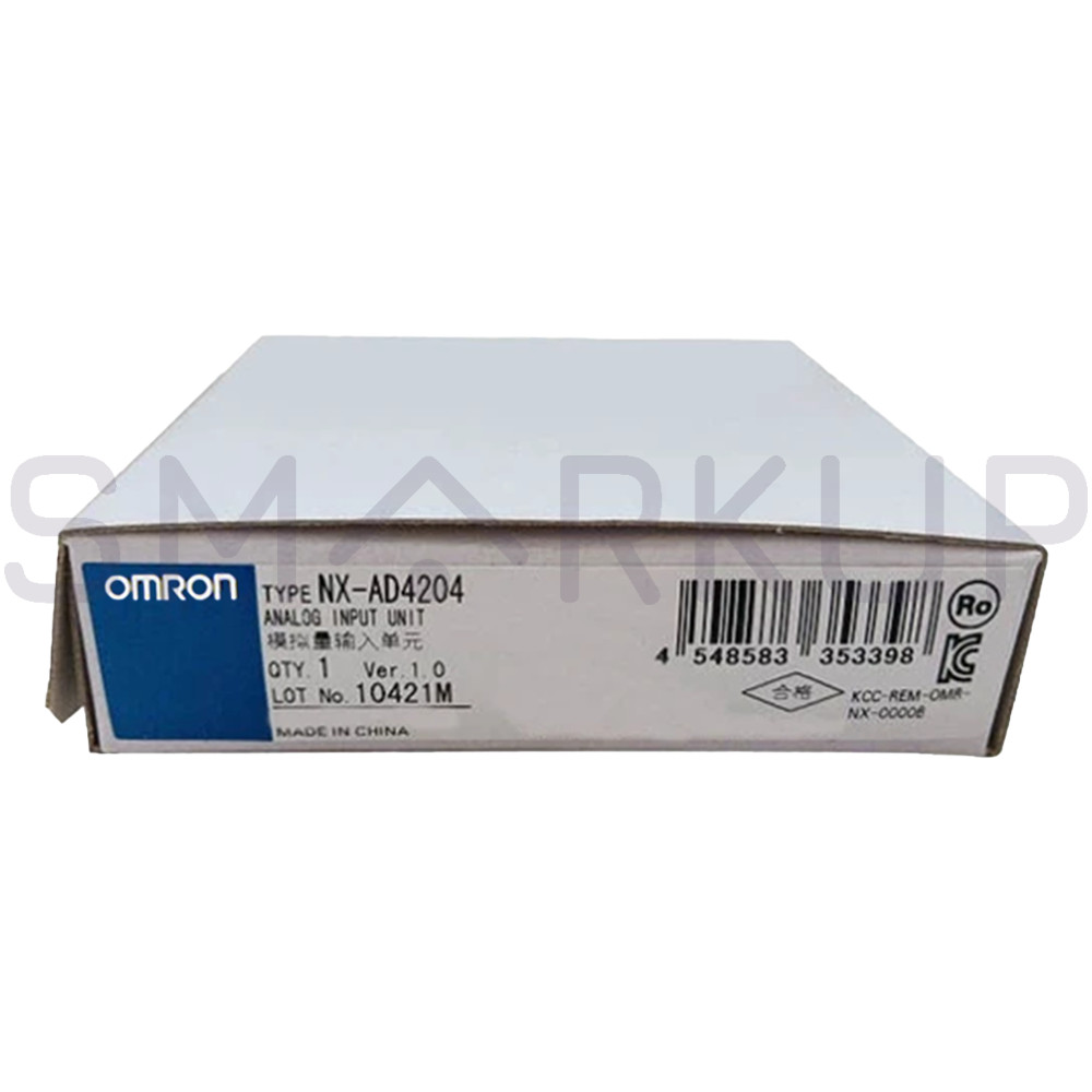 New In Box OMRON NX-AD4204 Analog Input Unit