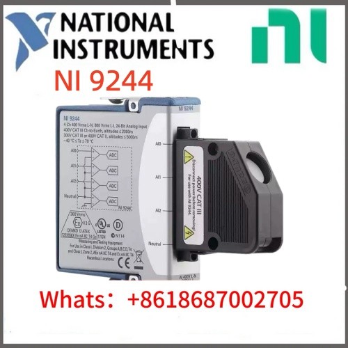 USD NI-9244 783106-01 C Series Analog Input C Series I/O Modules Test passed US