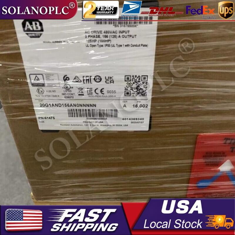 Allen-Bradley 20G1AND156AN0NNNNN AB 20G1AND156AN0NNNNN US Free Tax