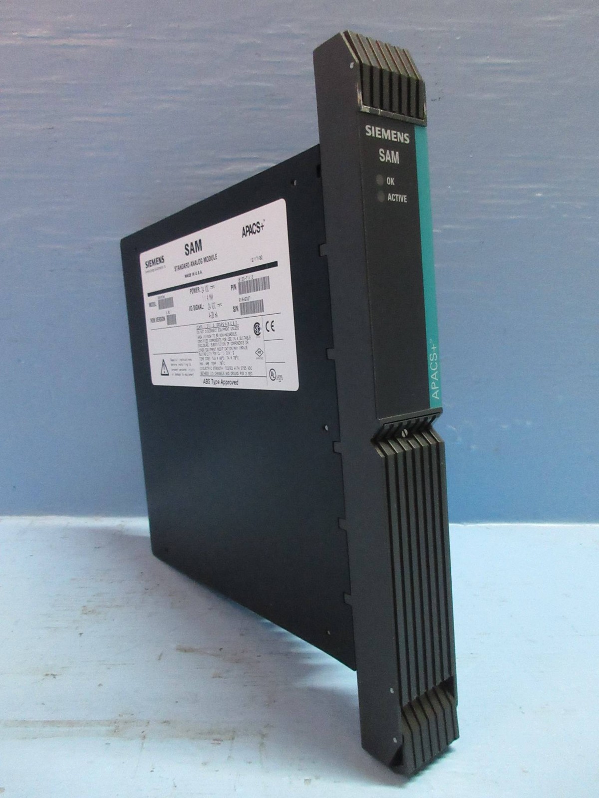 Siemens 39SAMCAN 16133-71/13 APACS+ SAM Standard Analog Module Moore ROM 3.05
