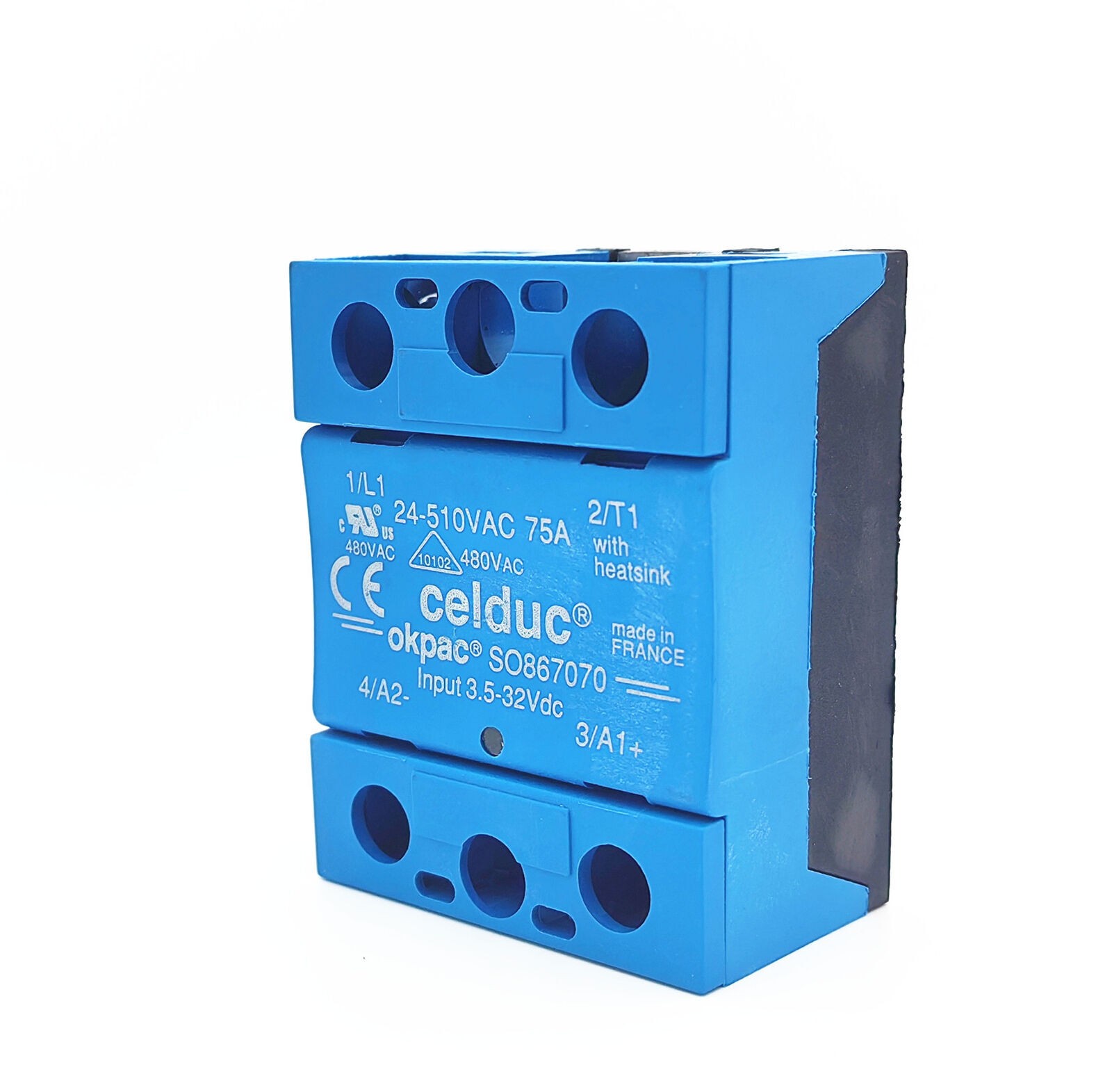 For CELDUC solid state relay SO867070 input 3-32VDC OUTPUT 12-280VAC