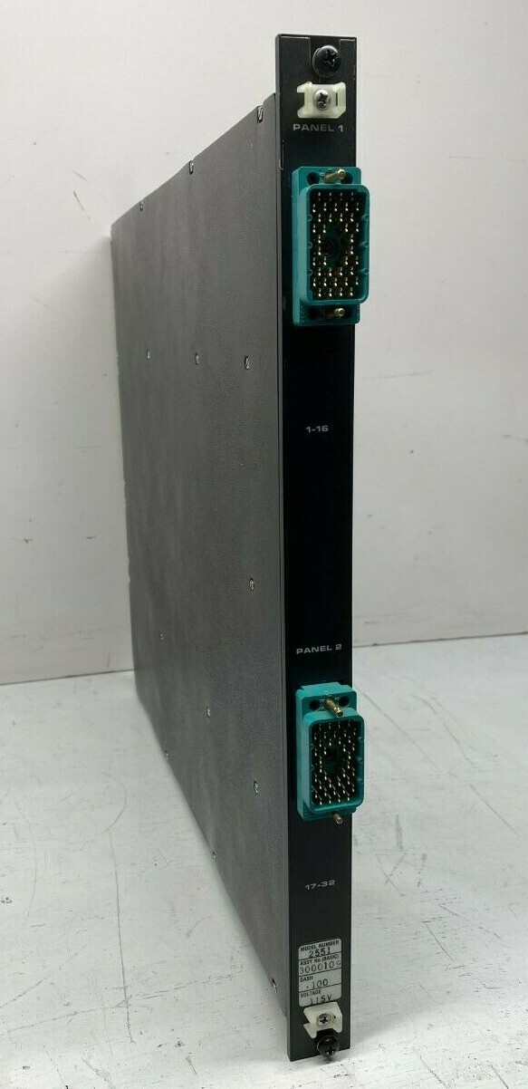 TRICONEX 2551 115V EXTERNAL INPUT TERMINATOR 3000094-001 REV.B