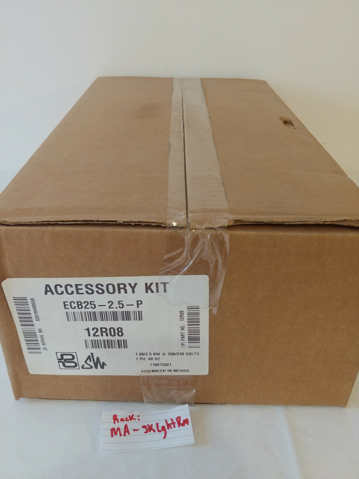 LENNOX 12R08 ECB25-2.5-P Electric Heater – Brand New/Sealed