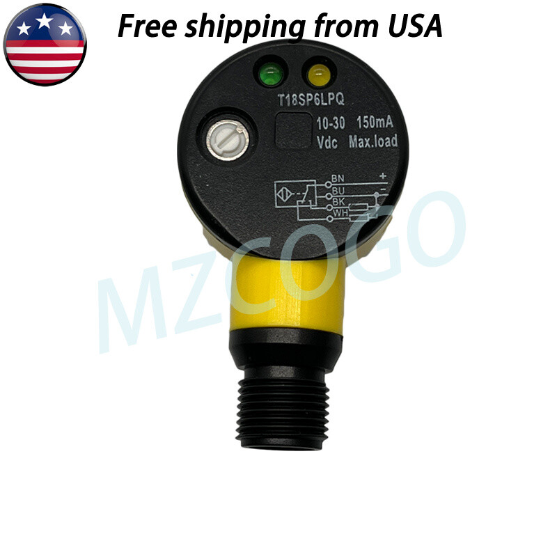NEW For BANNER T18SP6LPQ Photoeye 33417 photoelectric Switch 10-30 VDC 150mA