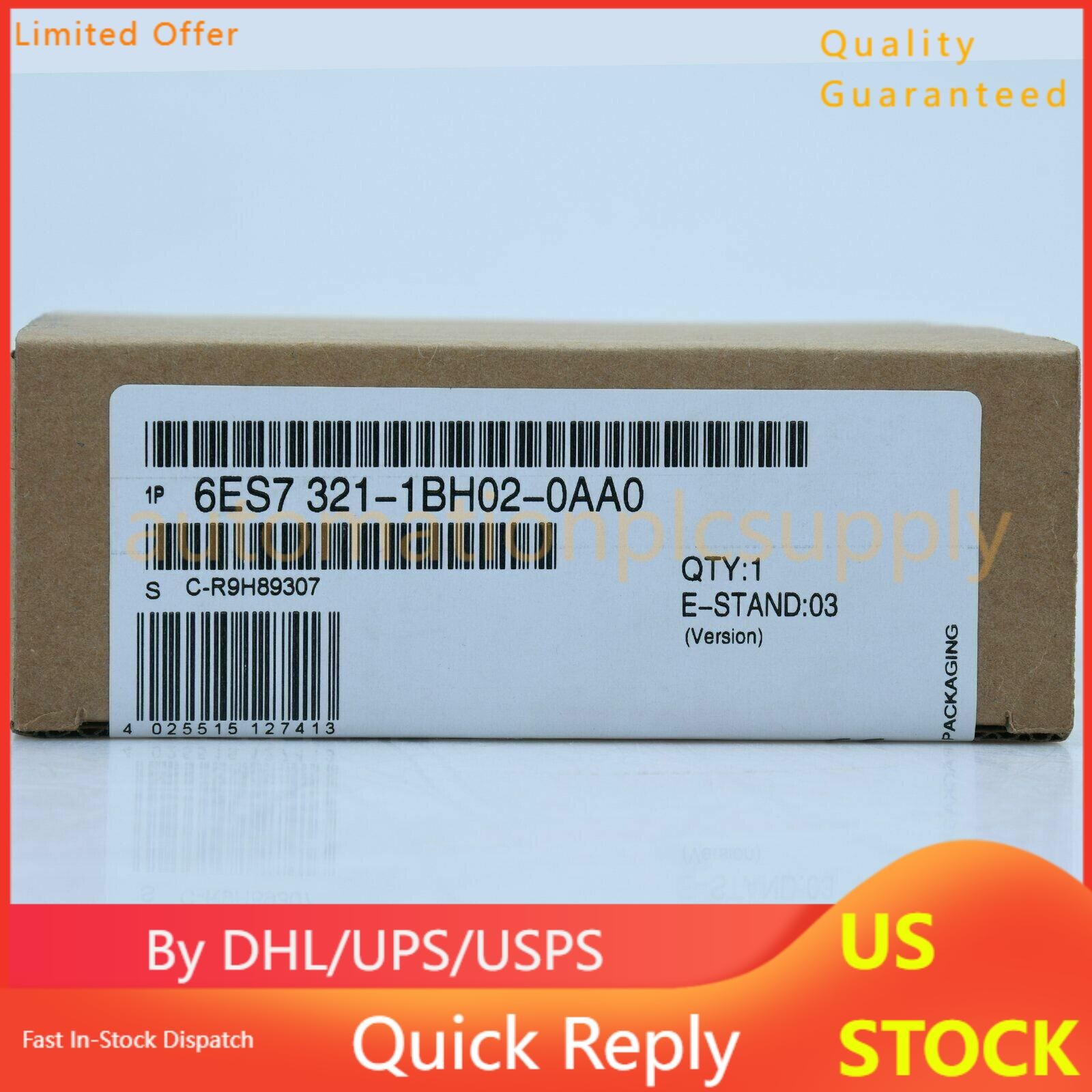 SIEMENS 6ES7 321-1BH02-0AA0 Input Module New One 6ES7321-1BH02-0AA0