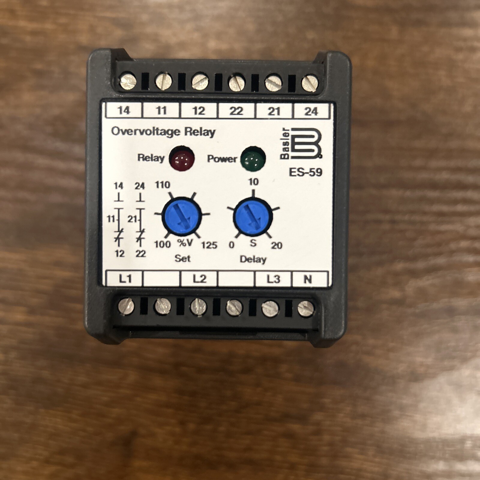 Basler Electrics – ES-59 4FB1N0N0 Overvoltage Relay 480 V3~ 50/60Hz