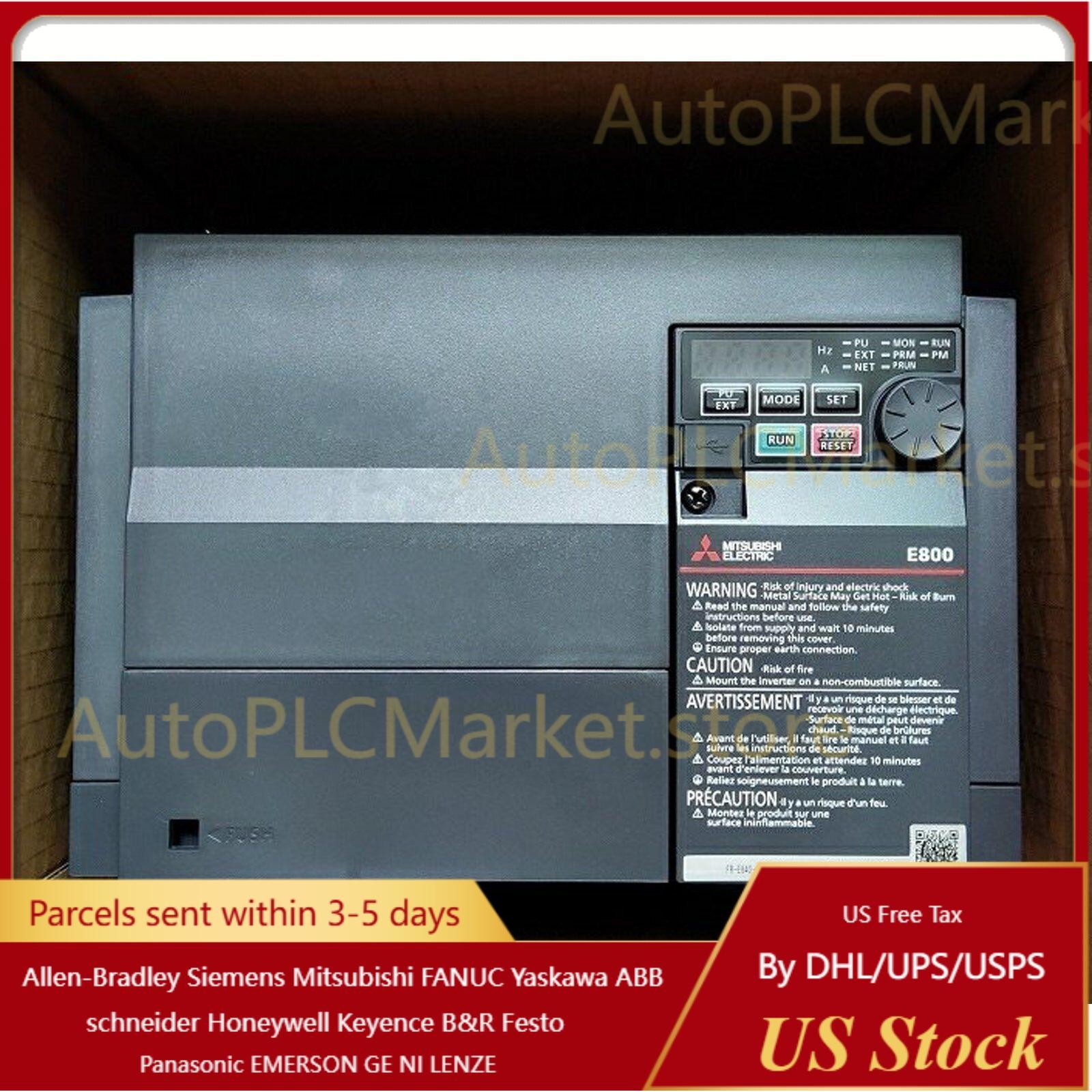 New One Mitsubishi FR-E840-0120-4-60 Inverter FRE8400120460 Expedited Shipping