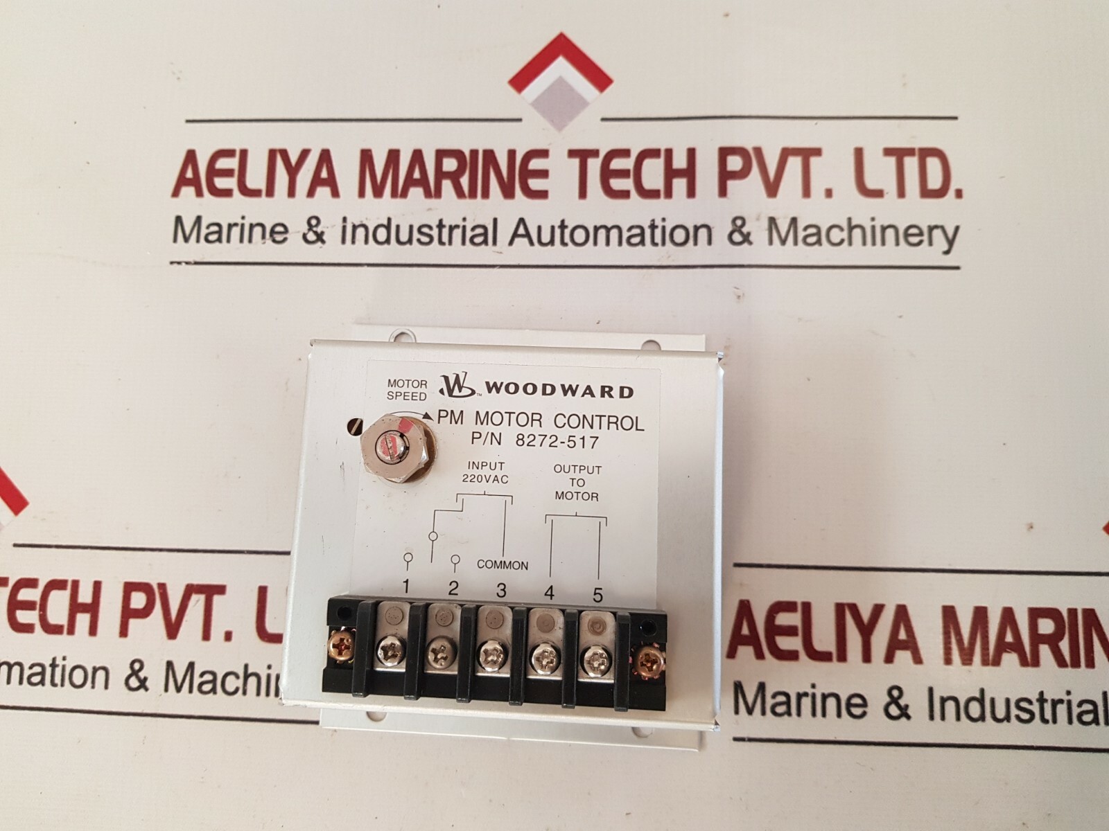 Woodward 8272-517 PM Motor Control 220vac