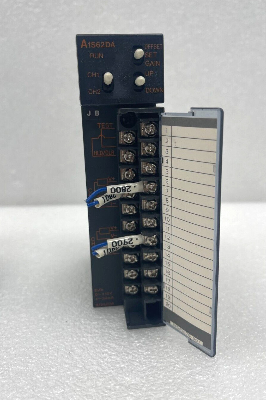 Mitsubishi Melsec PLC A1S62DA 4-20mA !!!
