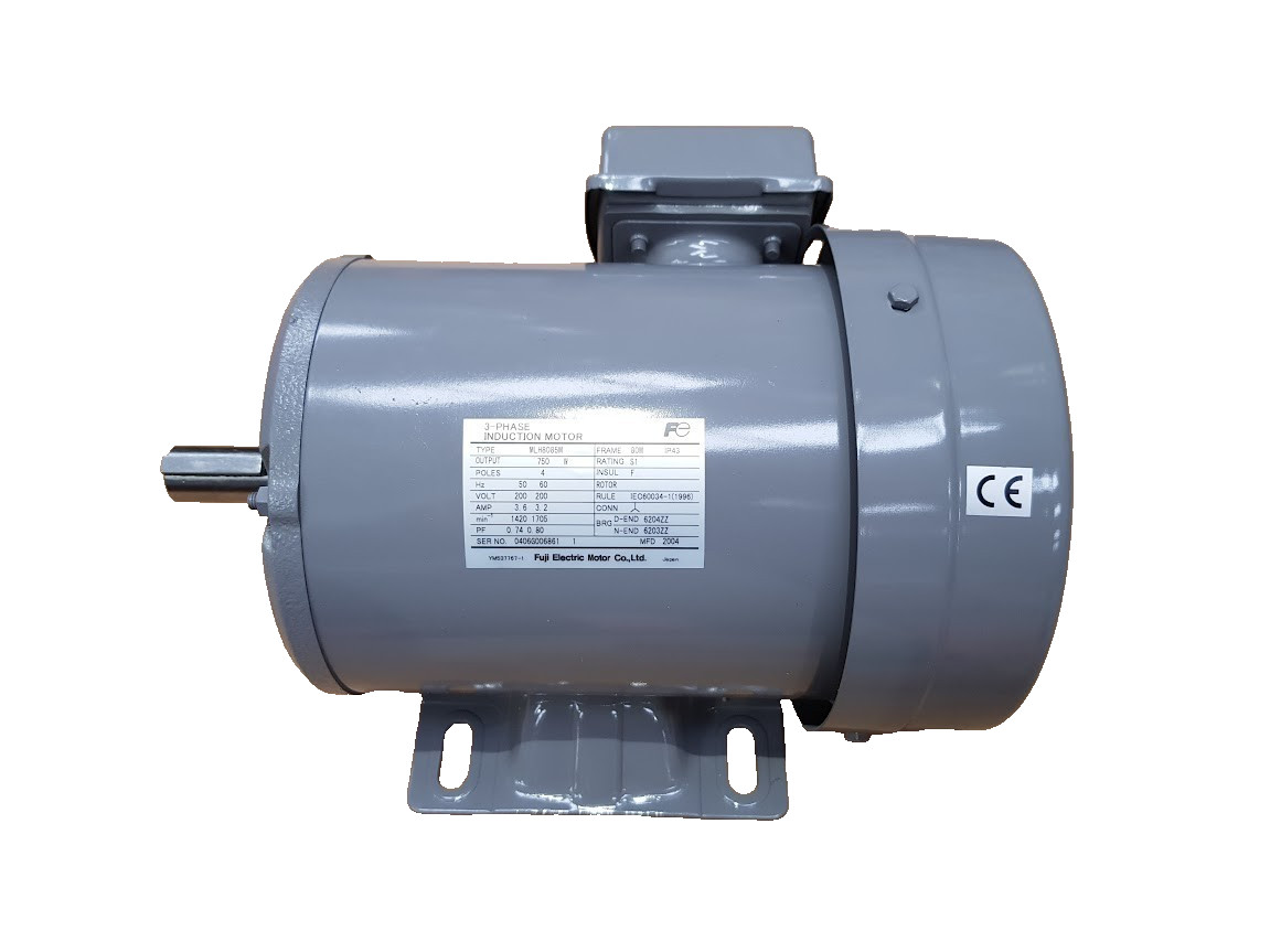 Fuji Electric MLH8085M Three Phase Low Voltage Induction Motor