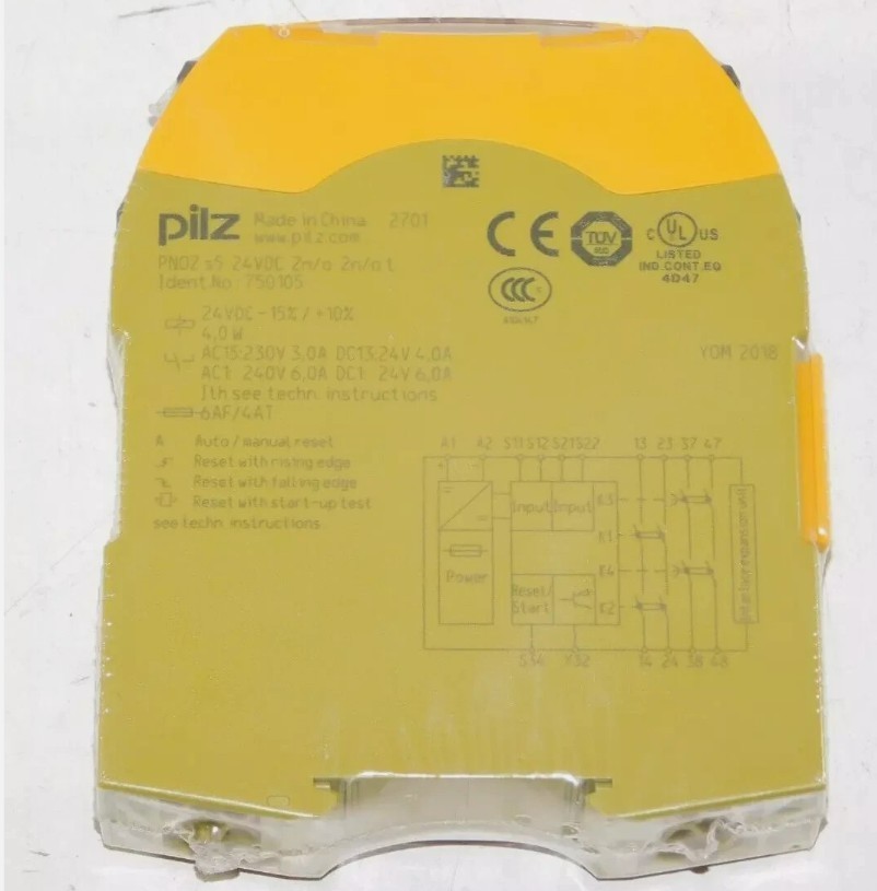 Pilz PNOZ S5 750105 PILZ Safety Relay PNOZ S5 750105 Free shipping